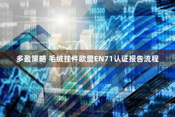 多盈策略 毛绒挂件欧盟EN71认证报告流程